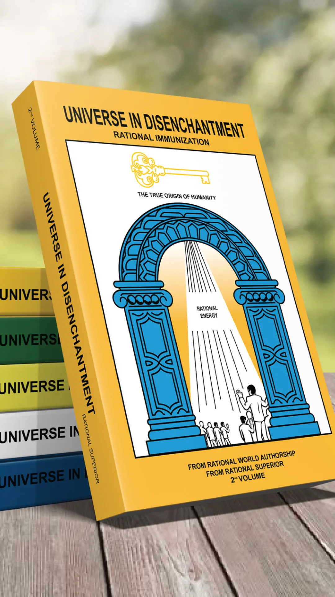 2º volume - Livro Universo em Desencanto Cultura Racional - Versão em Inglês