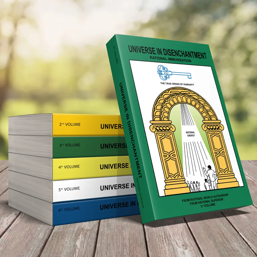 3º volume - Livro Universo em Desencanto Cultura Racional - Versão em Inglês