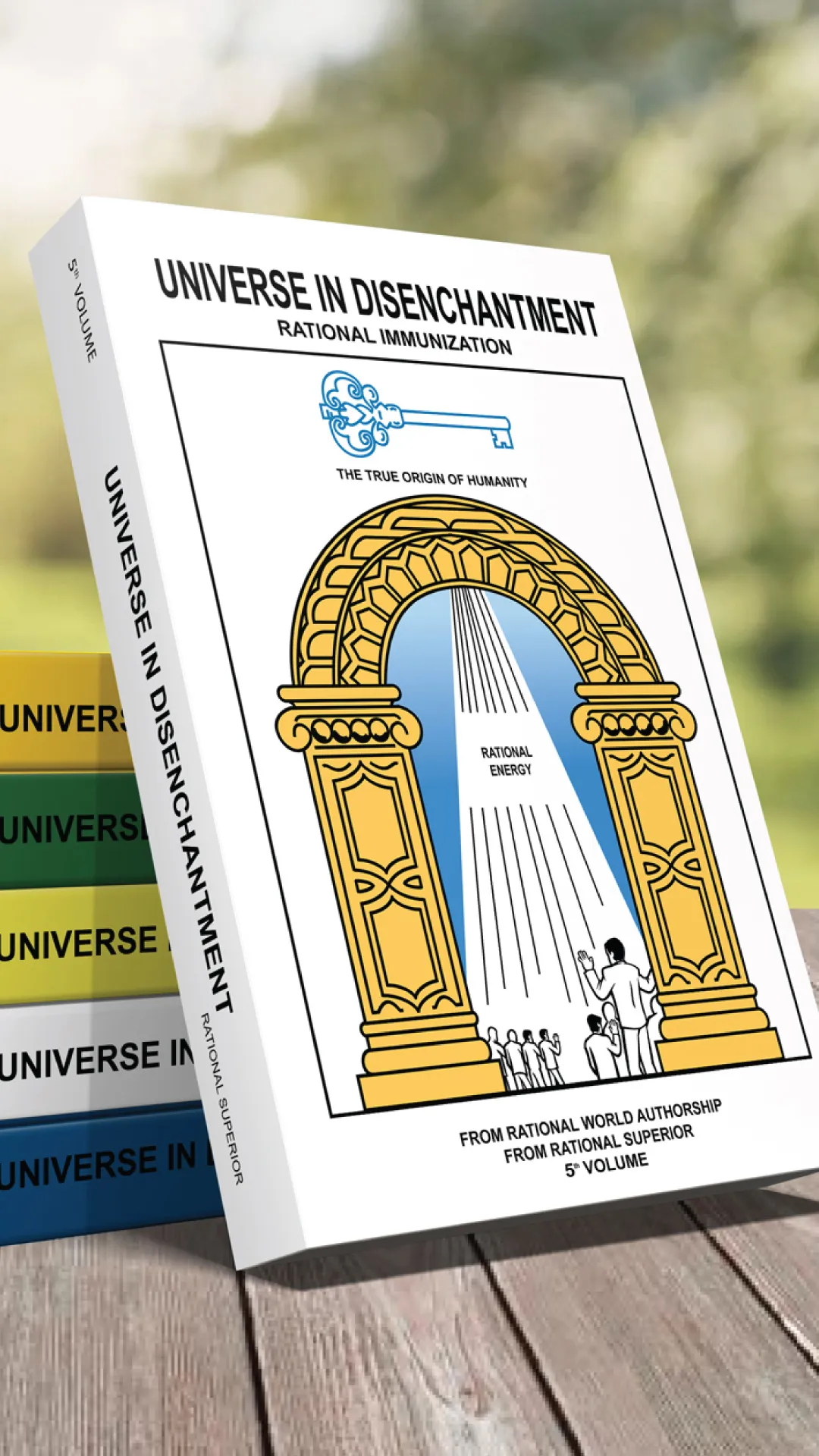 5º volume - Livro Universo em Desencanto Cultura Racional - Versão em Inglês