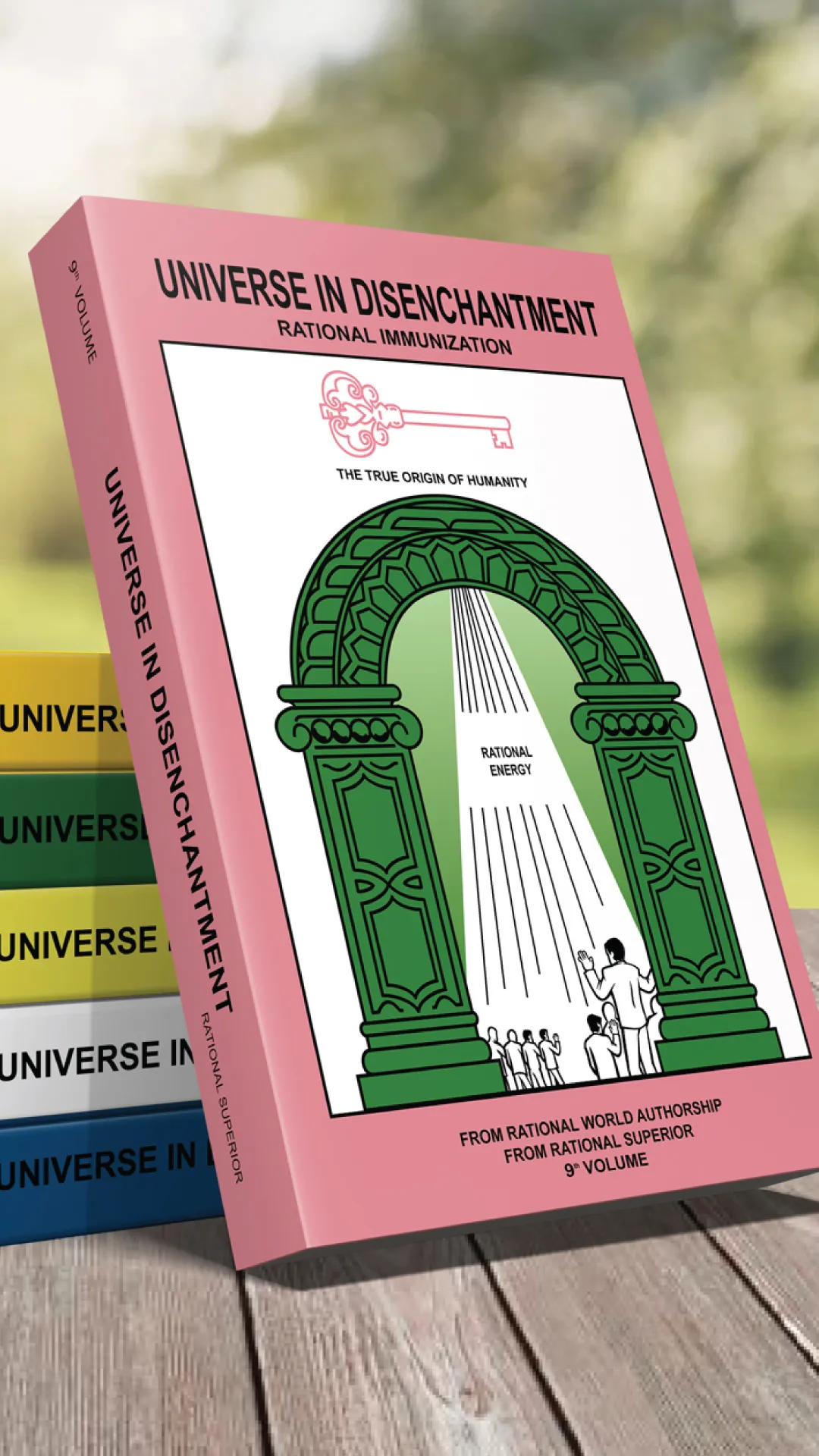 9º volume - Livro Universo em Desencanto Cultura Racional - Versão em inglês