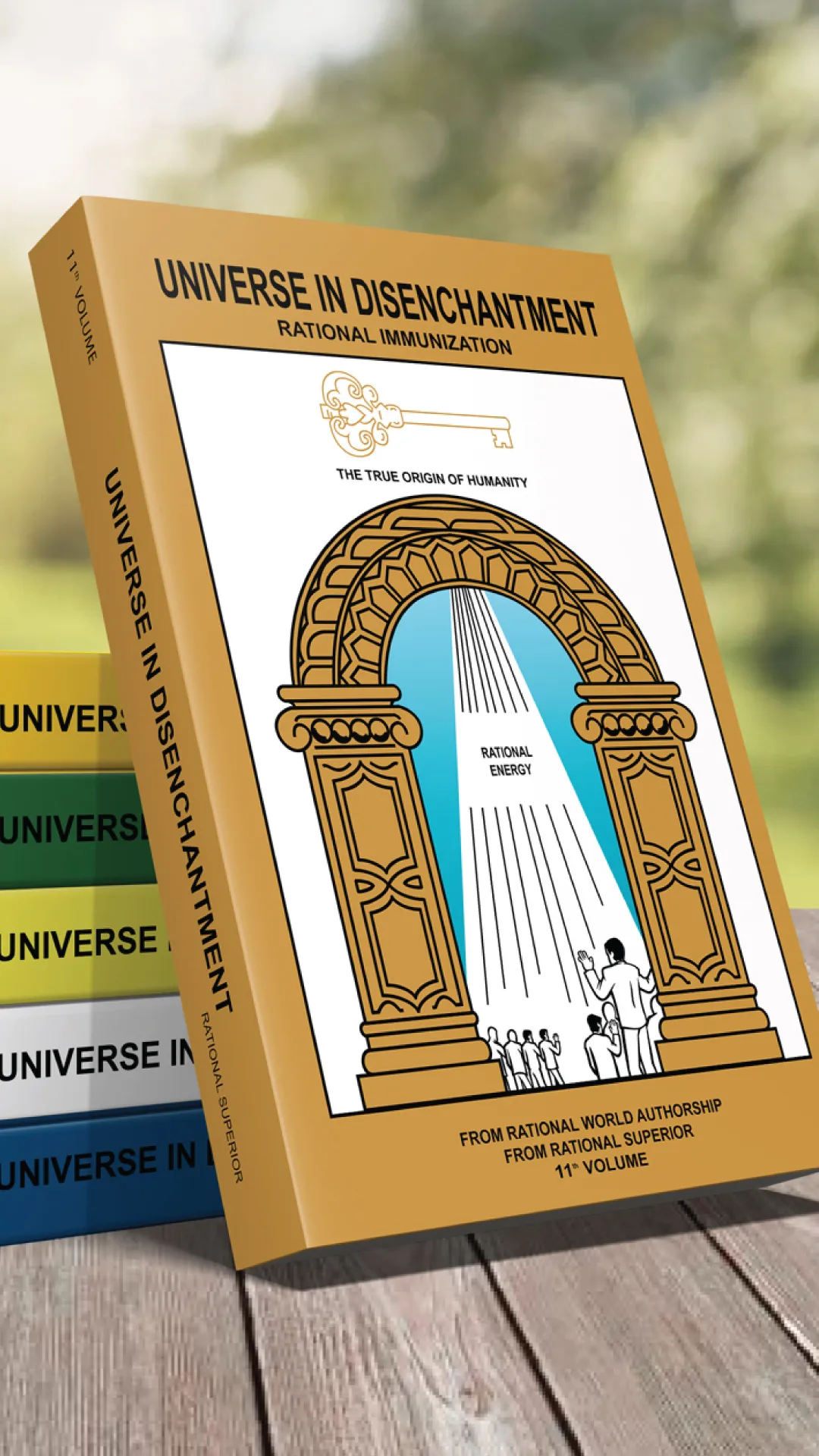 11º volume - Livro Universo em Desencanto Cultura Racional - Versão em Inglês