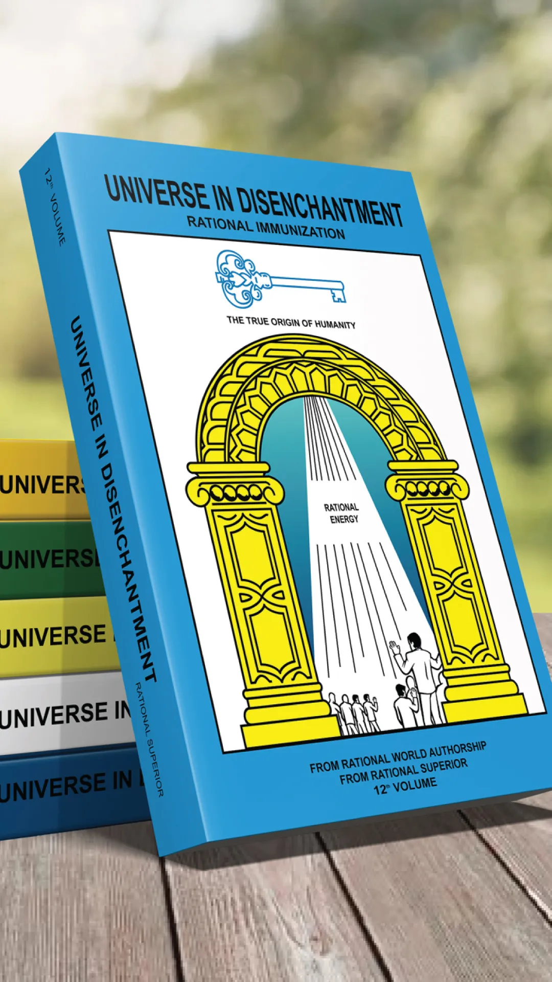12º volume - Livro Universo em Desencanto Cultura Racional - Versão em inglês