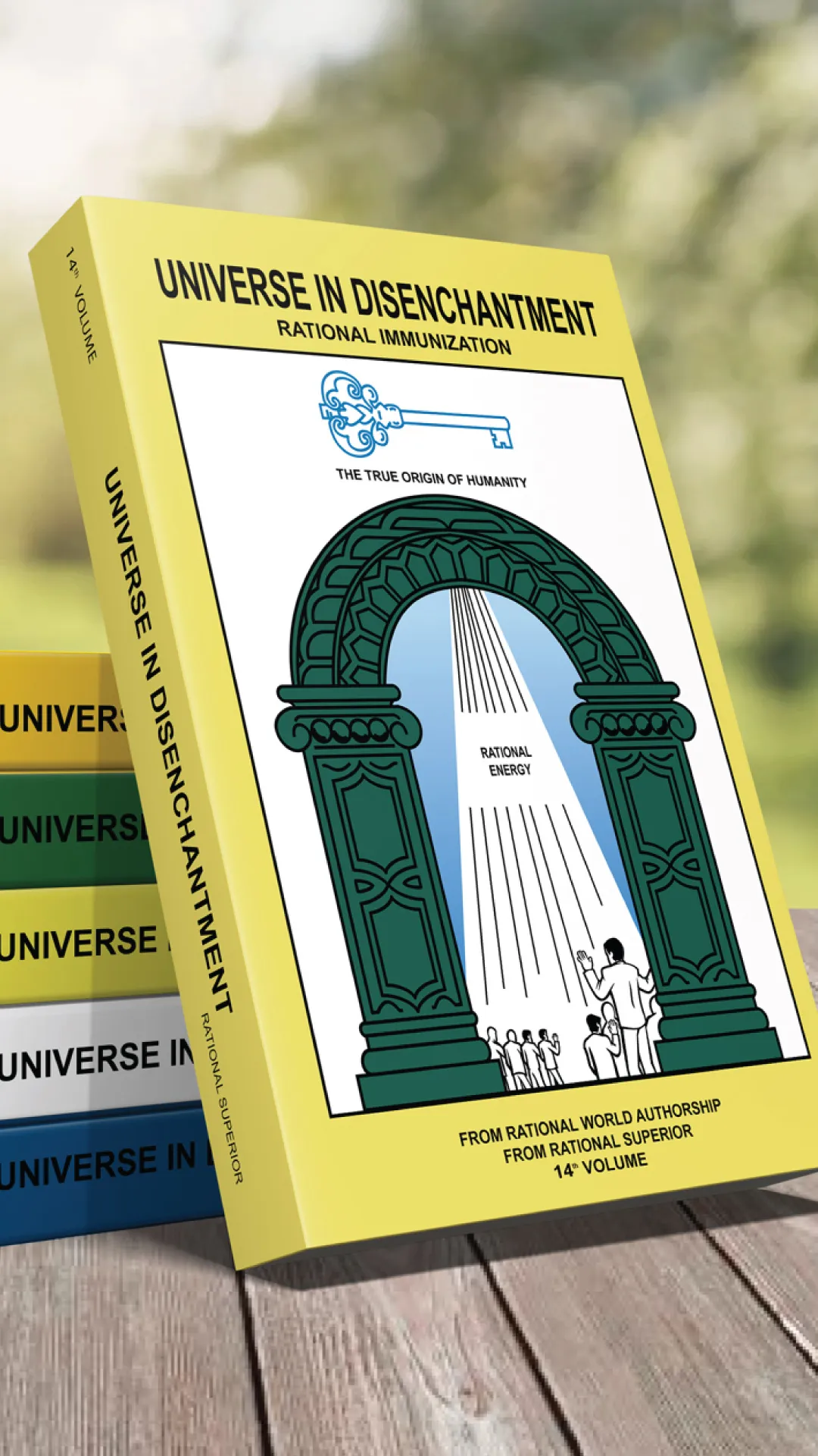 14º volume - Livro Universo em Desencanto Cultura Racional - Versão em Inglês